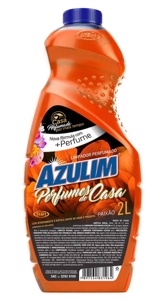 Imagem do produto Limpador Perfumado Paixão AZULIM 2L